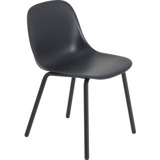 Muuto, Fiber Outdoor Spisebordsstol Anthracite Black