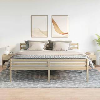 Sengeborde Med Skuffe 39X28X41 Cm - 2 / Sonoma-eg