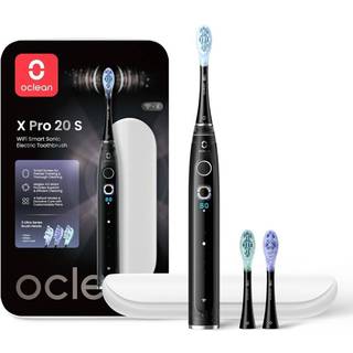 Oclean X Pro 20 S elektrisk tandbørste, sort ➞ På lager - klar til levering og afhentning