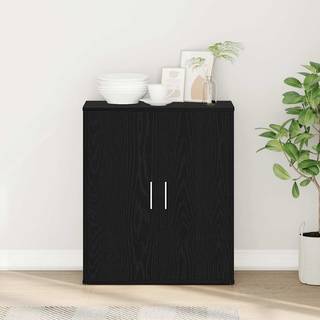 Skænk 60X31X70 Cm Konstrueret Træ - Sort eg