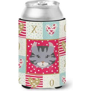 """" Caroline's Treasures CK5080CC American Curl Cat Love Can eller Bottle Hugger Cold-Beverage-Koozies multicolor """"