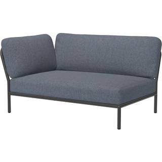 HOUE LEVEL Corner Modul Loungesofa (Dark Grey) - Left Sky Blue