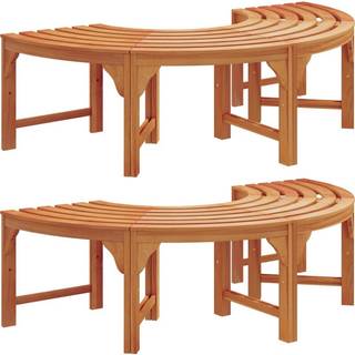 Udendørs Træbænk 160 cm Solid Eucalyptus
