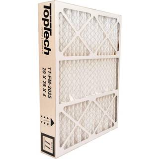 TopTech TT-FM-2025 TechPure TTFM2025 Luftfilter 20x25x4 Top Tech OEM patron 20x25x4 i ovn MERV 11 til Carrier TT-MAC-2522 TT-MAC-2025