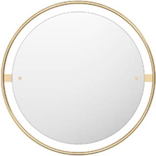 Audo Copenhagen - Nimbus Mirror - Polished Brass - Ø60 cm - Bordspejle - Krøyer-Sætter-Lassen - Guld