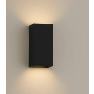 Searchlight Loftslampe London Square, dæmpbar, Sort, Stue/spisestue, Aluminium, Moderne