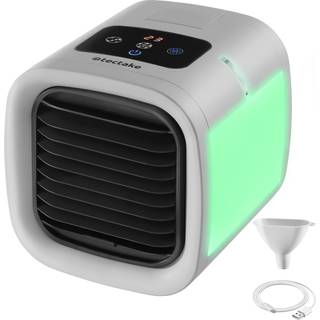 Luftkøler Frosty med LED-belysning, 2 køletrin, 8W - grå