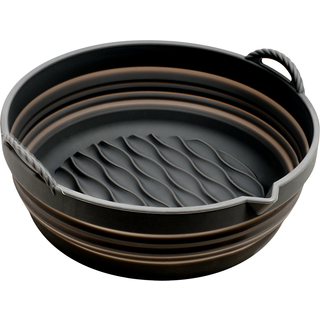 Airfryer bradepande foldbar silikone rund