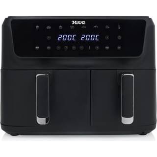 Nova 182470 Airfryer M. Dobbeltt Skuffe 6.5l +4.5l Airfryer - Farve: Sort