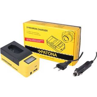 USB oplader til Panasonic BCL7 DMWBCL7E med LCD
