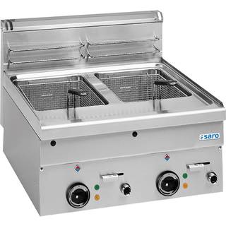 SARO Elektrisk frituregryde 10+10 L bordmodel - 600 Line Model EF66