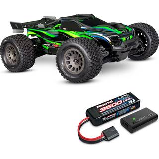Traxxas - TRX108076-1 - Mini XRT RTR TQi VXL-3s - USB-C Charger / 2s Li-Po - Grøn