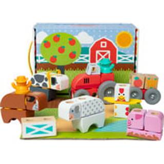 Melissa & Doug blockables gårdsæt 56 stk