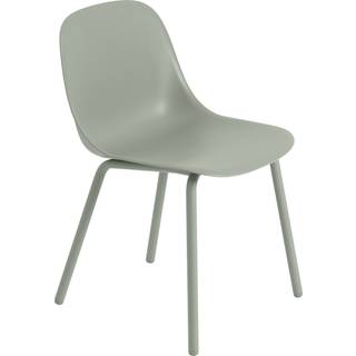 Muuto, Fiber Outdoor Spisebordsstol Dusty Green