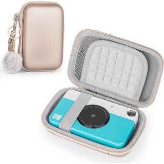 Yinke Taske til Kodak PRINTOMATIC/Smile/Mini 2 HD/Smile B?rbar Instant Photo Printer Rejsetaske Beskyttende Cover (Rose Gold)