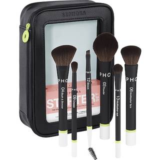 Sephora Collection - Integreret Penselsæt - Intuitiv Påføring, Perfekt Finish - Starter Brush Set Core Cat Revamp- 24 - For Women