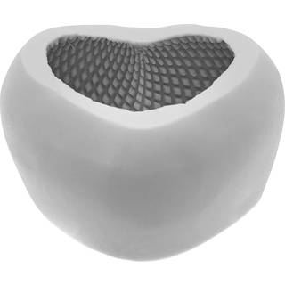 Kerzengießform großes Herz 86x78x43mm