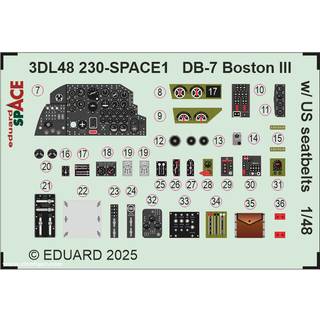 DB-7 Boston III w/ US seatbelts SPACE  HKM