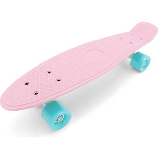Skateboard Med Gummihjul - Lyserød & Tyrkis blå - Penny Board