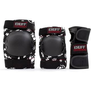 Enuff Skulls Junior Ramp Beskyttelsessæt Sort