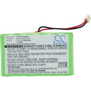 Batteri til Verifone Nurit 3010 mfl.