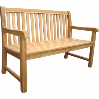 TEAK Havebænk boston - 2 pers / 120 cm