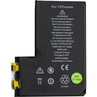 iPhone 12 Pro Max Batteri - Uden Printplade - OEM Kvalitet