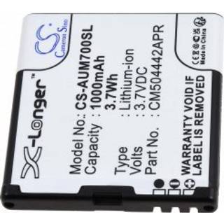 Batteri kompatibel med Amplicomms Typ CM504442APR