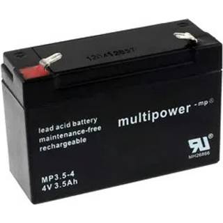 Powery Blybatteri (multipower) MP3,5-4