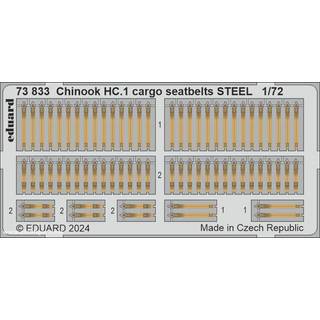 Chinook HC.1 cargo seatbelts STEEL  AIRFIX
