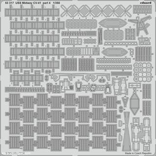 USS Midway CV-41 part 4 TRUMPETER