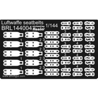 Luftwaffe seat belts