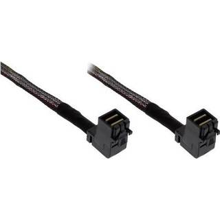 Mini SAS HD kabel SFF8643 til SFF8643 vinklet - 0,5m