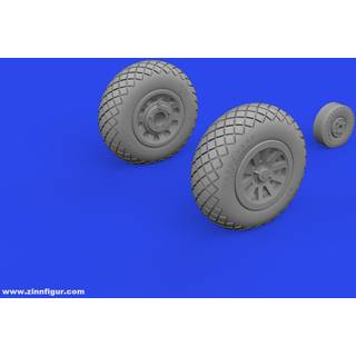 P-51D wheels block tread 2 1/72