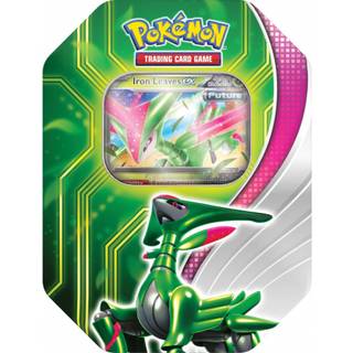 Collectors Tin - Iron Leaves EX - Paradox Clash - Pokemon kort