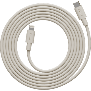 AVOLT - Cable 1 USB-C to Lightning 2m Beige