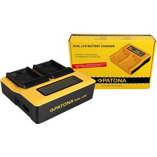 Dual LCD USB oplader til Samsung BP88B MV900 MV900F