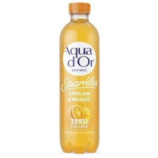 Aqua d'Or  mineralvand Appelsin/Mango 0.5 liter med brus