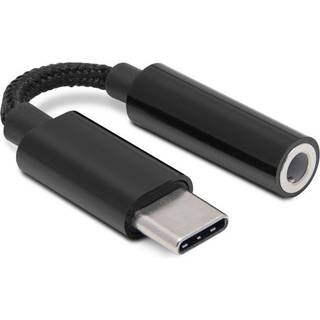 Linocell USB-C til 3,5 mm - Sort
