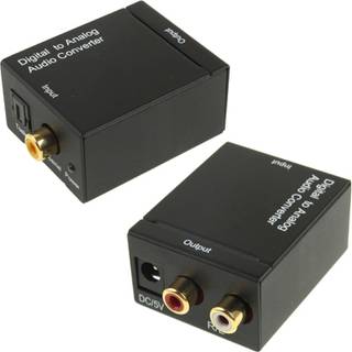 Adapter Toslink/Coaxial til Analog Audio