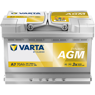 Varta Silver Dynamic AGM 760A 70Ah, startbatteri