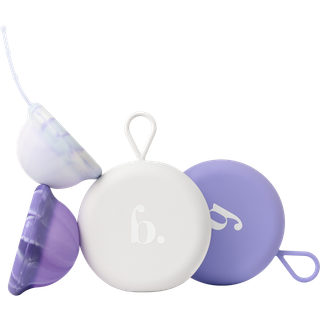Bodyotics Comfydisc With String Two Reusable Menstrual Discs & Pouches