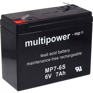Powery Blybatteri (multipower) MP7-6S