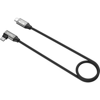 SmallRig 5076 USB-C Data Cable (Straight to Angled, 60cm (40Gbps + 240W + 8K)