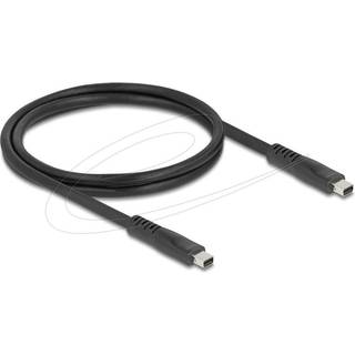 Delock Mini DisplayPort-kabel 16K @ 60Hz, 80 Gbps, 1,5m