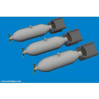 P-40 100lb M30 US bombs PRINT EDUARD