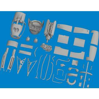 P-38F/G left engine PRINT