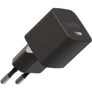 Sudio P1 Vægoplader 25W USB-C Sort