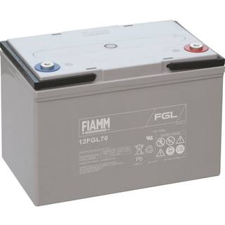 Fiamm 10 Års Blybatteri 12V/70Ah.