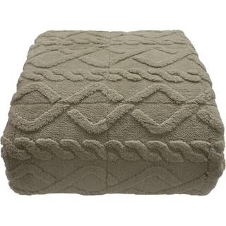 Vægttæppe - 130x170 cm - 3 kg - Blødt og vamset - Sandfarvet tyngdetæppe fra Nordstrand Home
